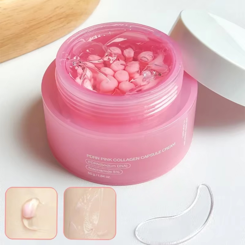 Luxury Skincare Brands - Koreański krem w kapsułkach z różowym