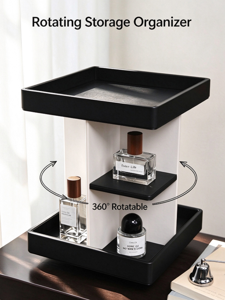 360 °   Obracany organizer do  – Luxury Skincare Tools recenzja i cena